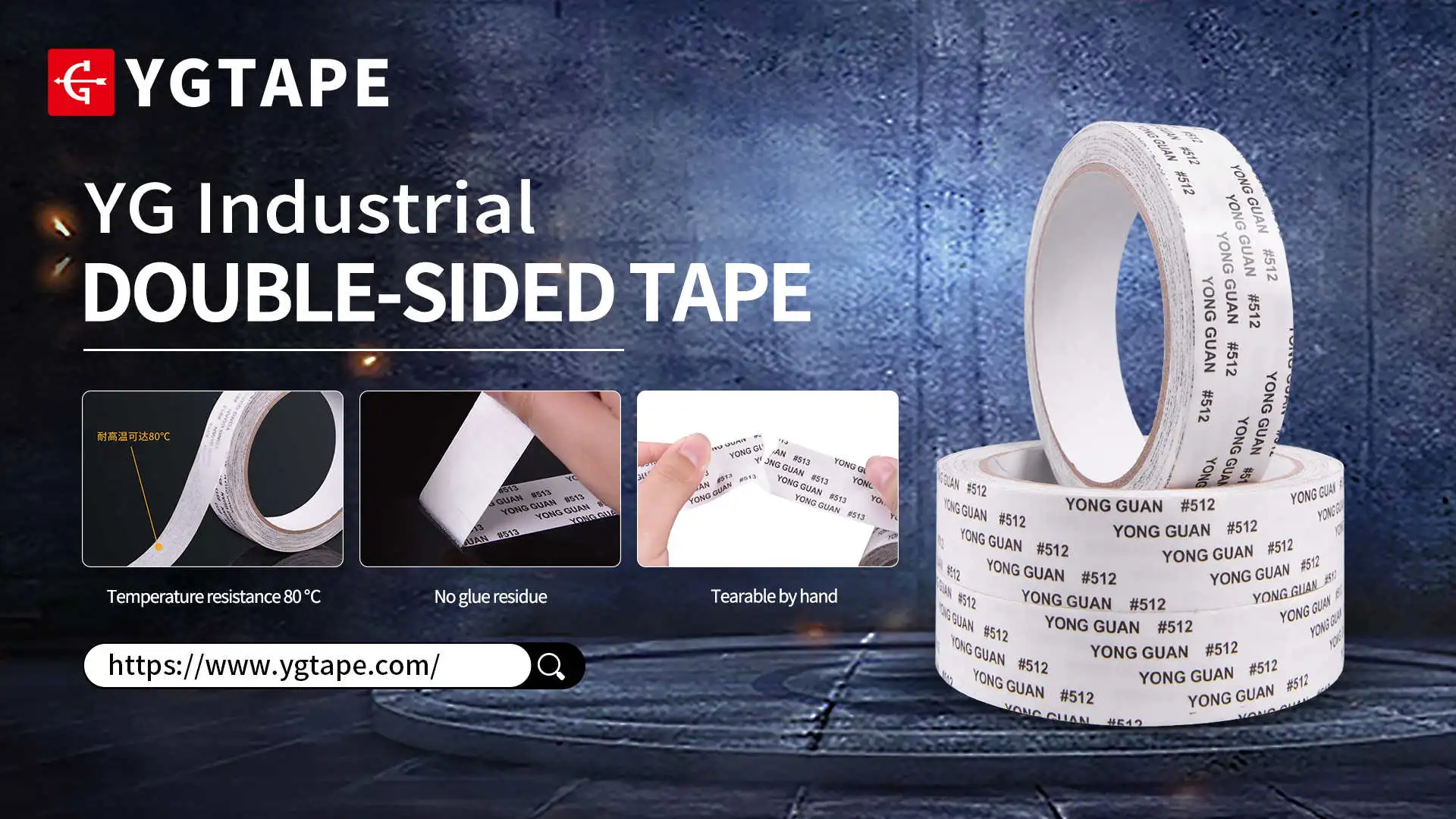 Wholesale Chinese Professional High Quality Double Side Tape - Double Sided  Acrylic Adhesive tape, Removable and Washable – Youyi manufacturers and  suppliers